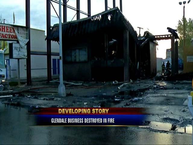 ALF Sheepskin Factory Fire