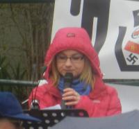 Sabrina Grellmann (3) am 29. März in Schwenningen
