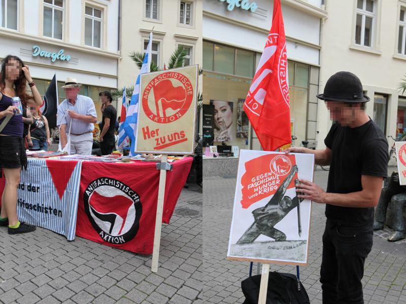 Historische Plakate der Antifaschistischen Aktion