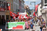 antifaschistischen Demonstration am 7. Juli in Lörrach 1
