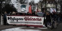 16.01.2016 - Demonstration: Refugees Welcome