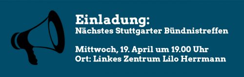 [S] NoG20 2017 - Einladung zum nächsten Stuttgarter Vernetzungstreffen