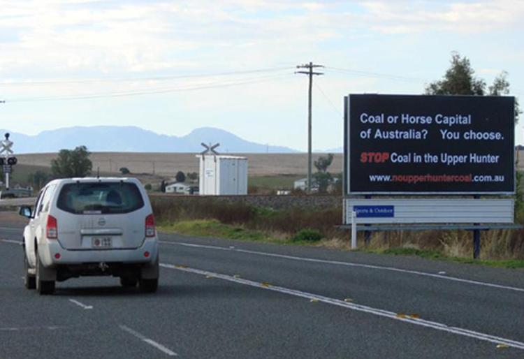 Coal or Horse Billboard