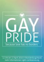 Poster zur Gay-Pride