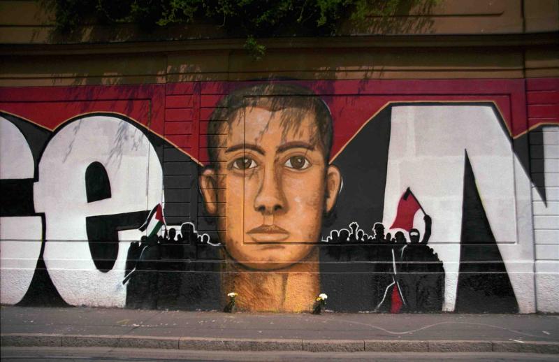 Carlo Giuliani, Murales von 2001 in Milano