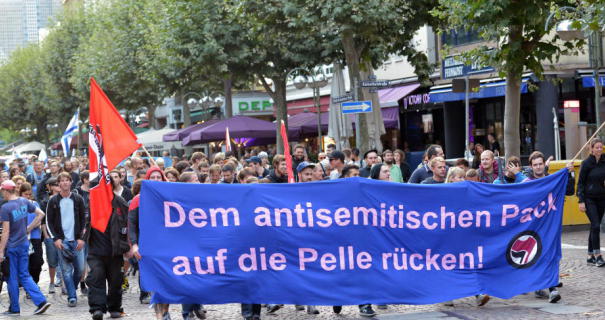 Dem antisemitischen Pack auf die Pelle rücken!