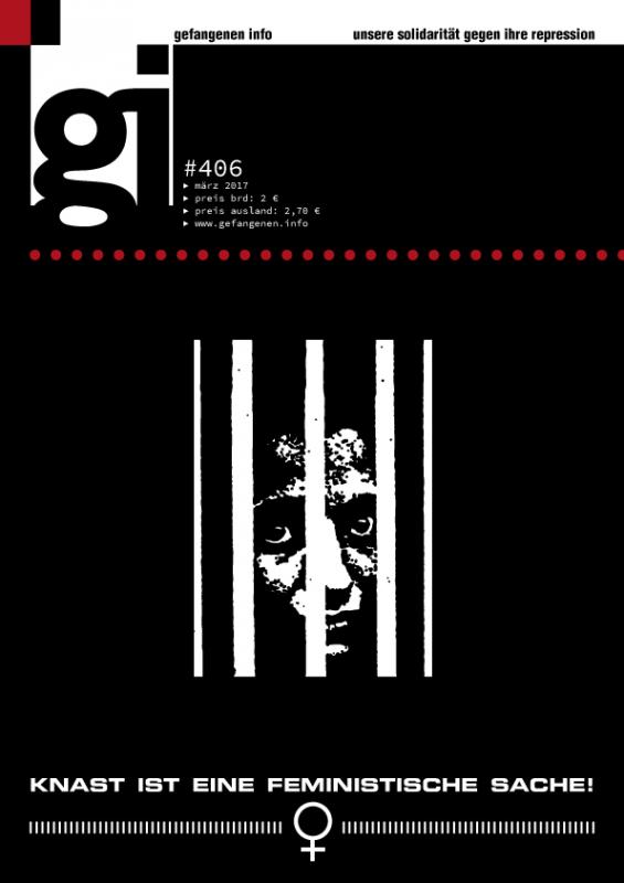 Titelblatt Gefangenen Info Ausgabe 406