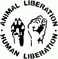 animal liberation! human liberation!