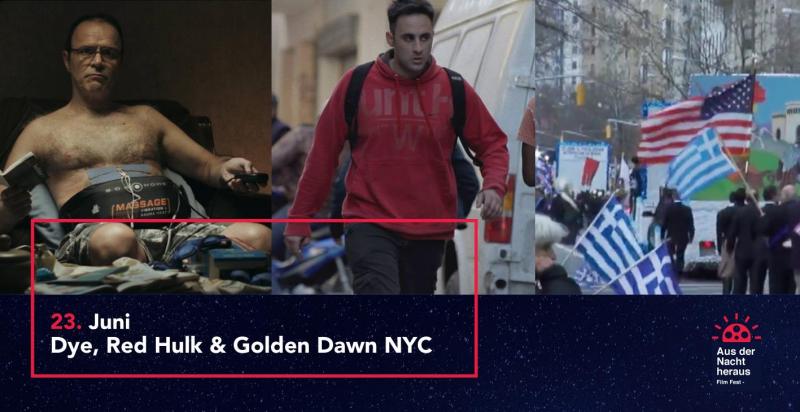Red Hulk, Dye & "Golden Dawn, NYC" 