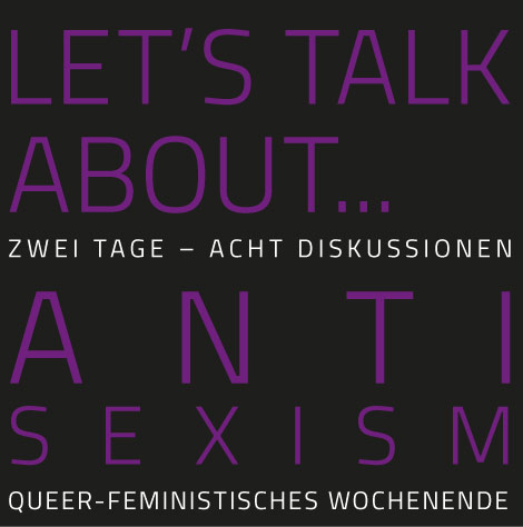 Let's talk about antisexism