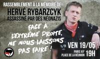 Rassemblement à la mémoire de Hervé Rybarzcyk