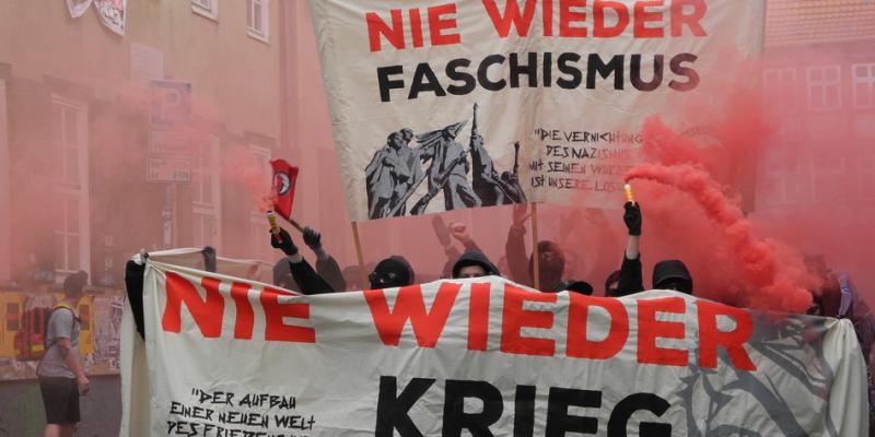 "Nie wieder Faschismus! Nie wieder Krieg!"- Demo der A.L.I.