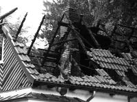 Klingberg, Dachstuhl ausgebrannt