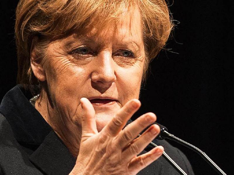 Bundeskanzlerin Angela Merkel kommt am kommenden Dienstag nach Freiburg. Zuletzt hat sie Mitte Januar eine Rede im Konzerthaus gehalten. Foto: dpa