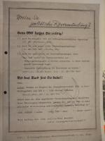 Flugblatt der Teutonia gegen der VDS (Verband Deutscher Studenten)