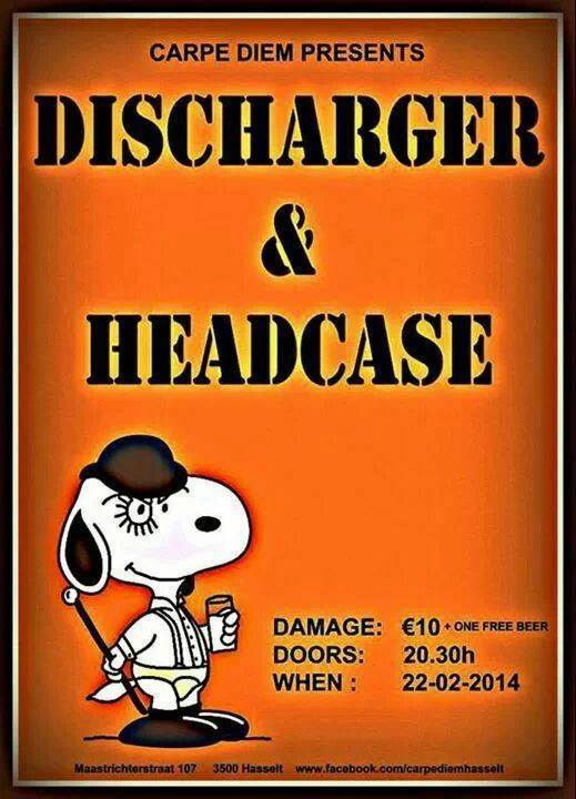 Discharger und Headcase