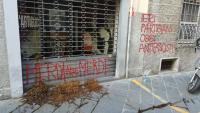 Vandalismus gegen den CasaPound Sitz in Lucca