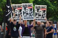 Proteste gegen Neonazikundgebung am 05.07.2014 in Brandenburg