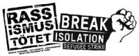 Soli-Aktionen für den Flüchtlingsstreik