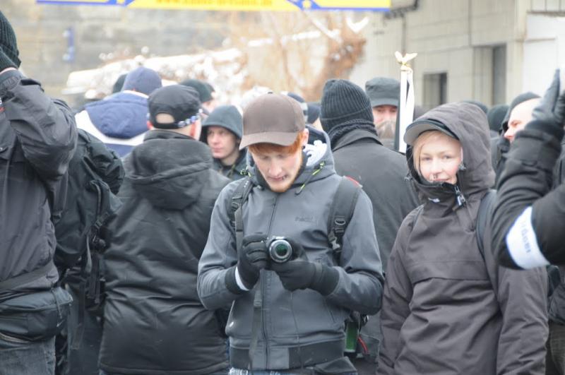 13.02.2010 in Dresden: Geschichtsrevisionistische Naziaktivitäten