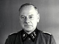 Eduard Krebsbach in der Uniform eines SS-Sturmbannführers im Jahr 1942 Foto: o.Ang.