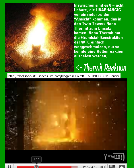 Thermit Reaktion - WTC ....PNG