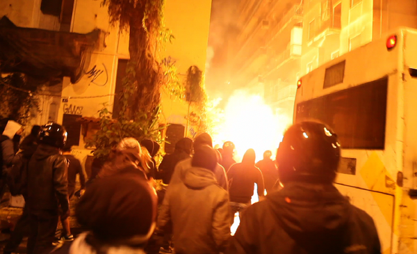 Riots in Athen