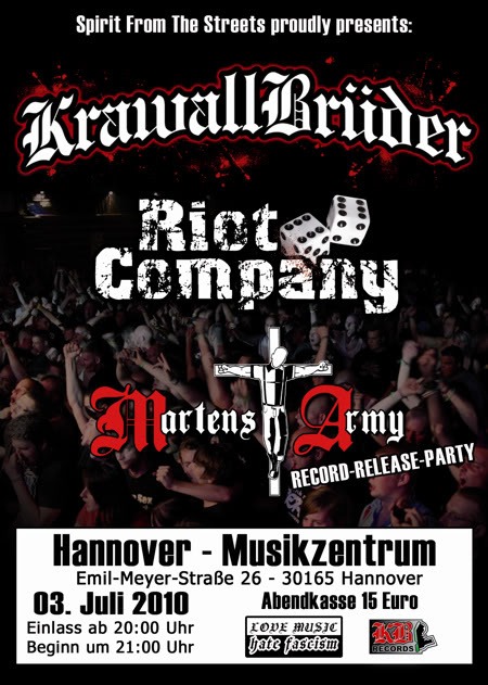 Martens Army flyer hannover