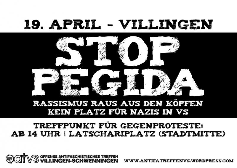 StopPegida Villingen-Schwenningen 19.04.2015