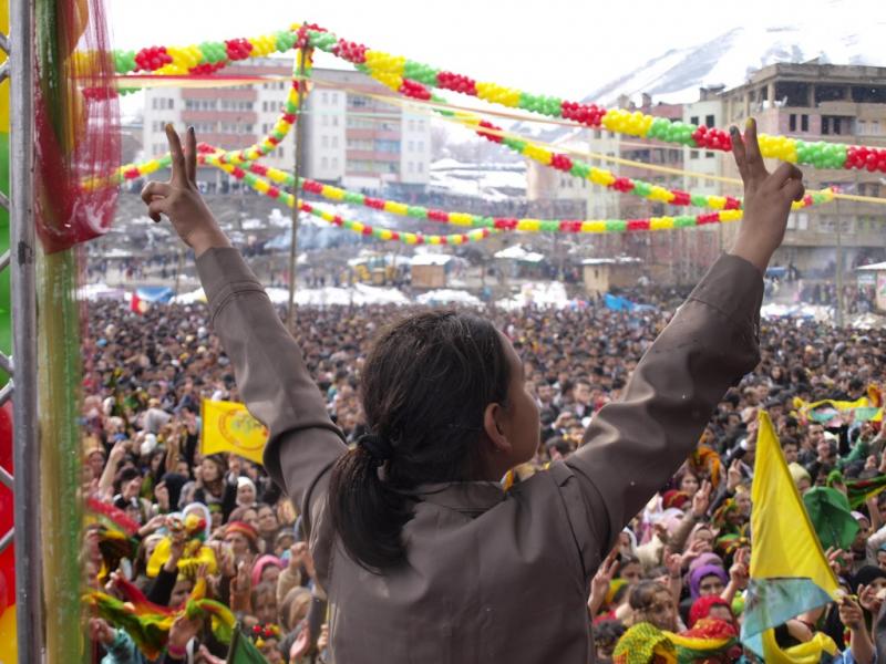 Newroz in Colemêrg (Hakkari) am 18.03.2013