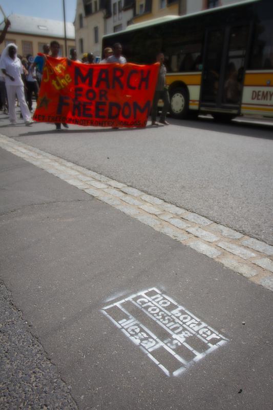 March for Freedom in Steinfort (Luxemburg).