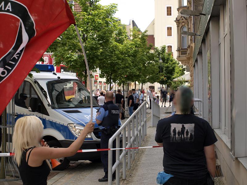 NPD-Flagschiff-Tour floppt in Südbrandenburg