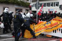 Widerstand gegen NPD Bundesparteitag in Weinheim 15