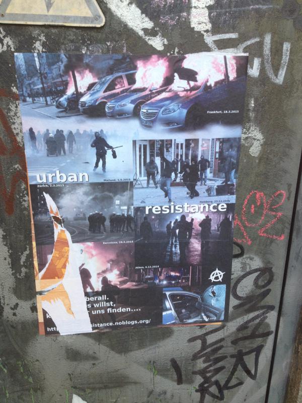 Plakat: urban resistance